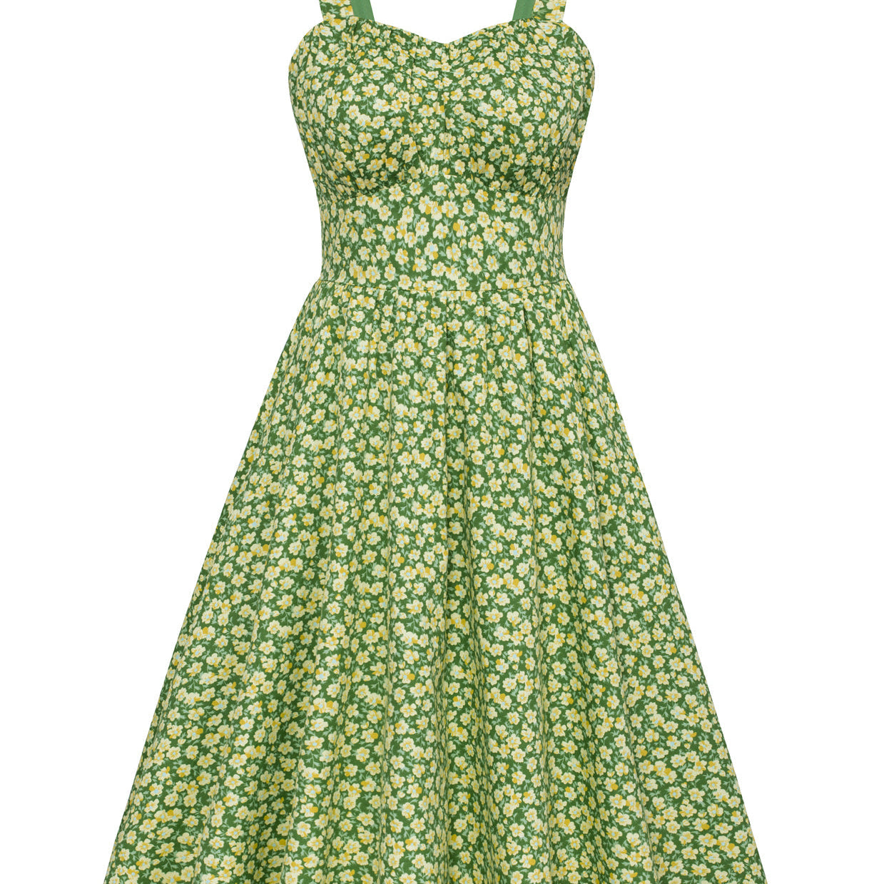 Vintage Two-Way Defined Waist Dress