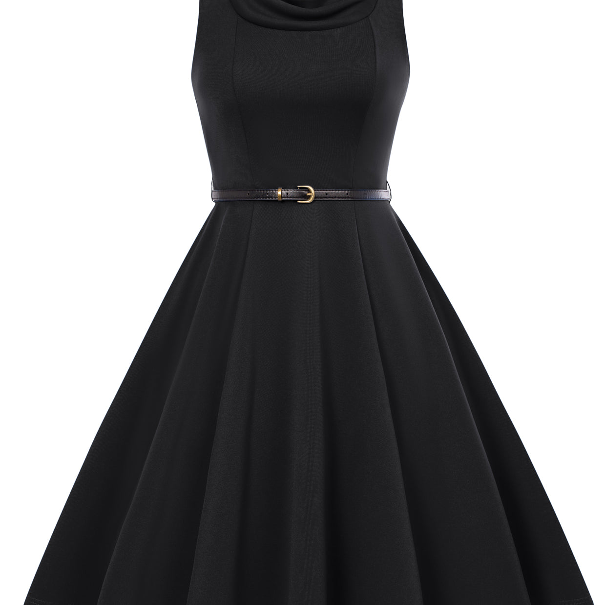 Seckill Offer⌛Sleeveless A Line Dress Vintage Cocktail Party Dress Swing Dress for Wedding Guest