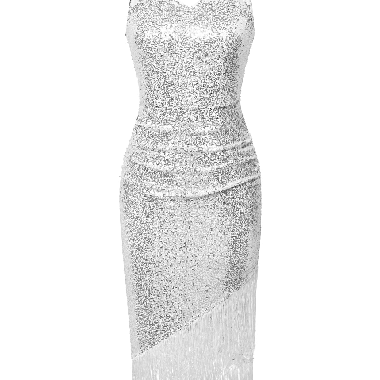 Seckill Offer⌛Sequin Dress Simple 1920s Flapper Cocktail Party Dresses