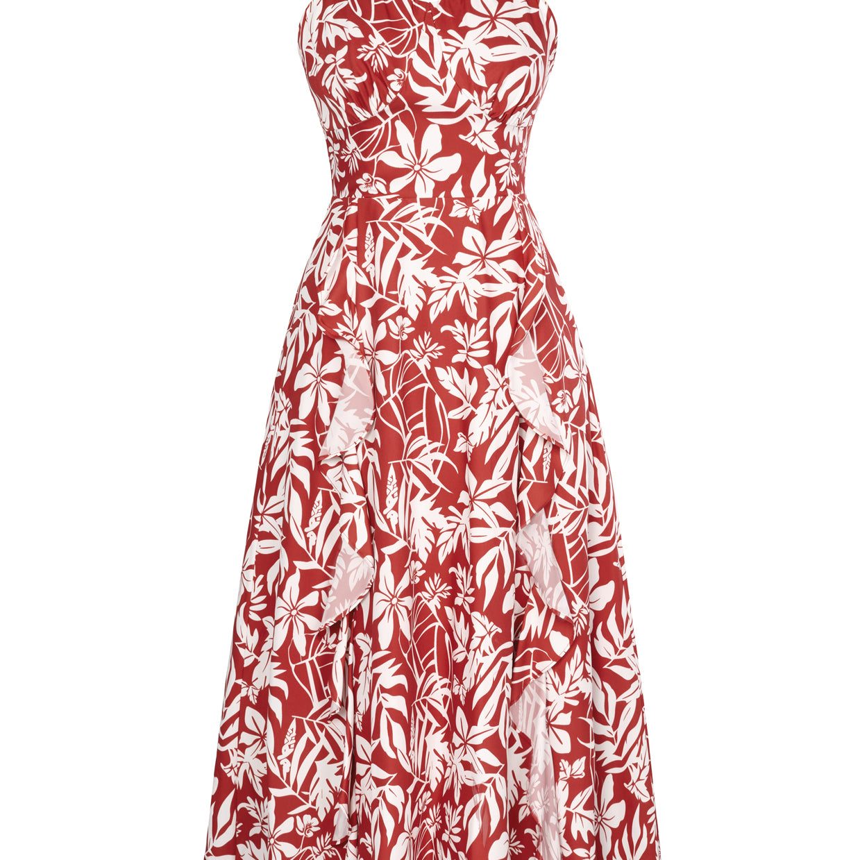 Sun Slip Dresses for Women Boho Maxi Dresses Casual Spaghetti Ruffle Dress