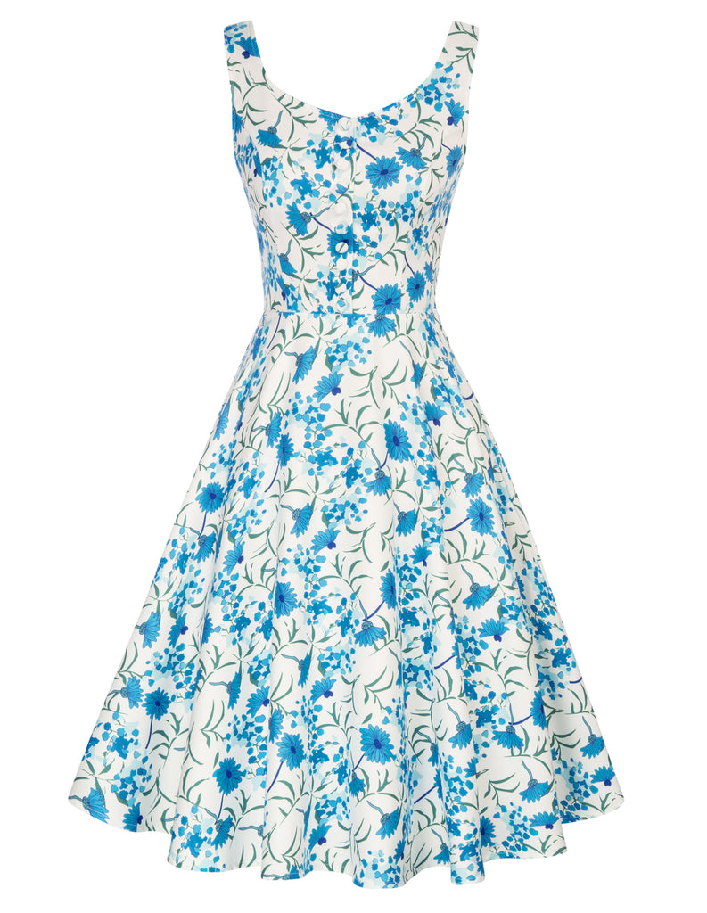 1950s Retro Vintage Sleeveless Homecoming Dresses