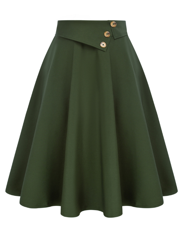 A-line Skirts | Vintage Swing Skirts for Women | Belle Poque – Page 2 ...
