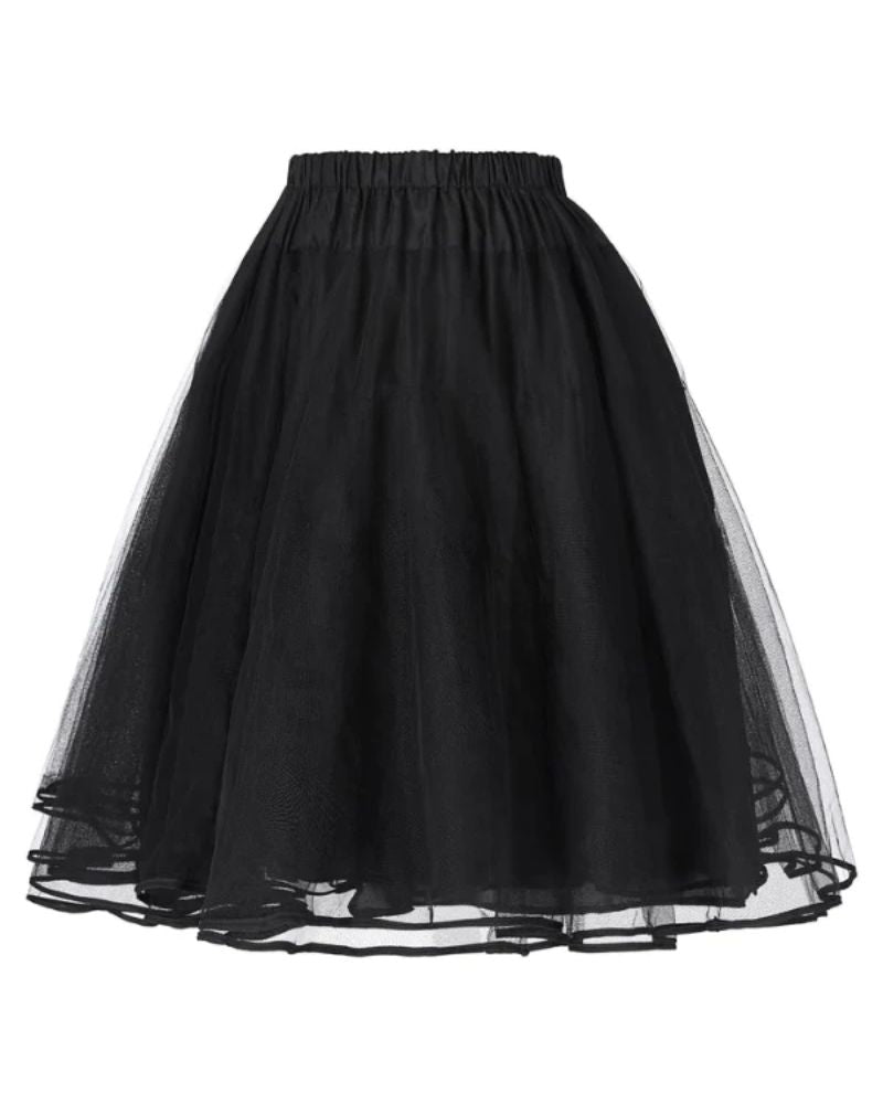 50s Rockabilly Tutu Skirt Petticoat