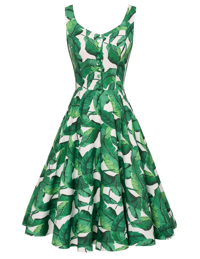 1950s Retro Vintage Sleeveless Homecoming Dresses