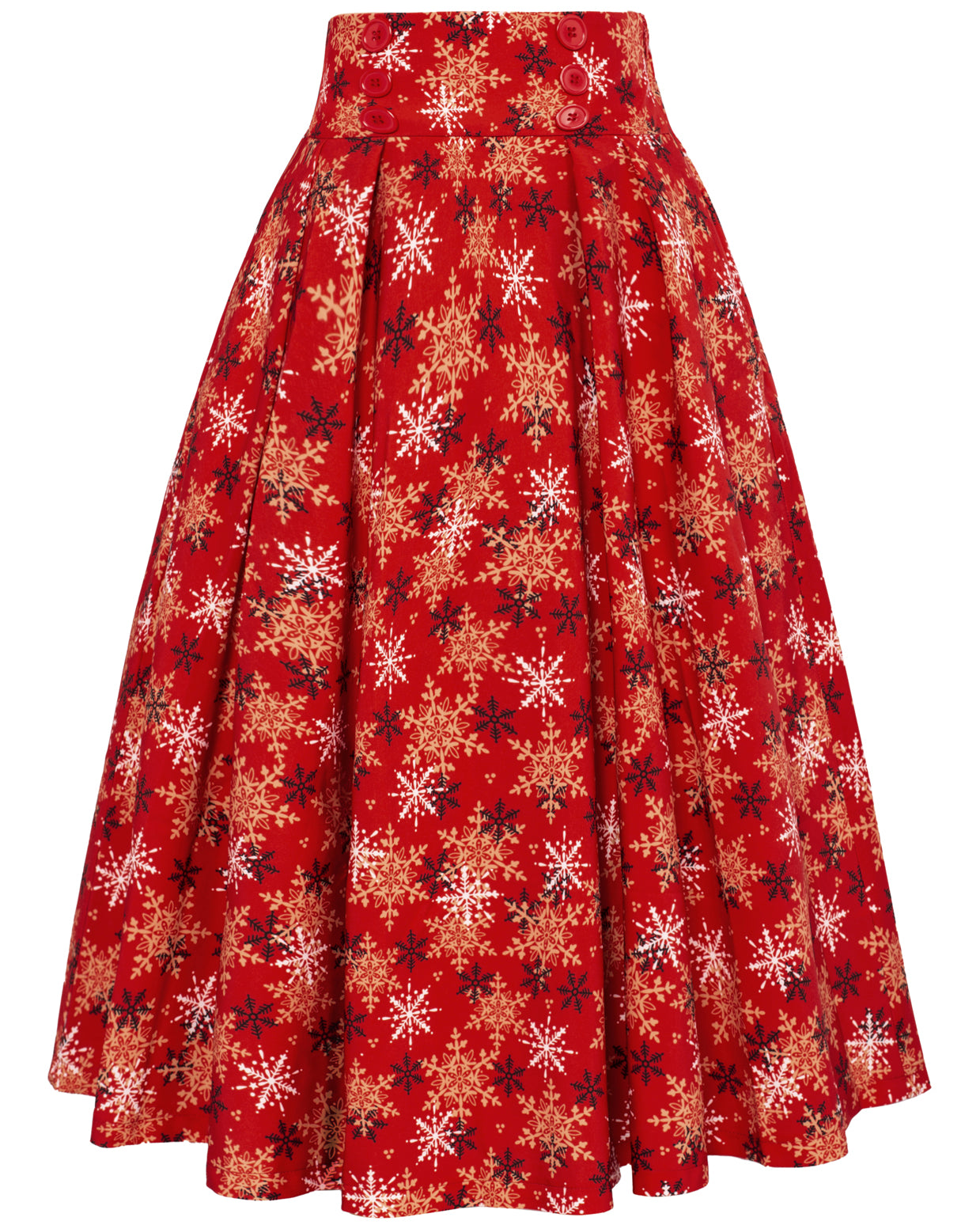 Belle Poque Swing A-Line Skirt with Pockets
