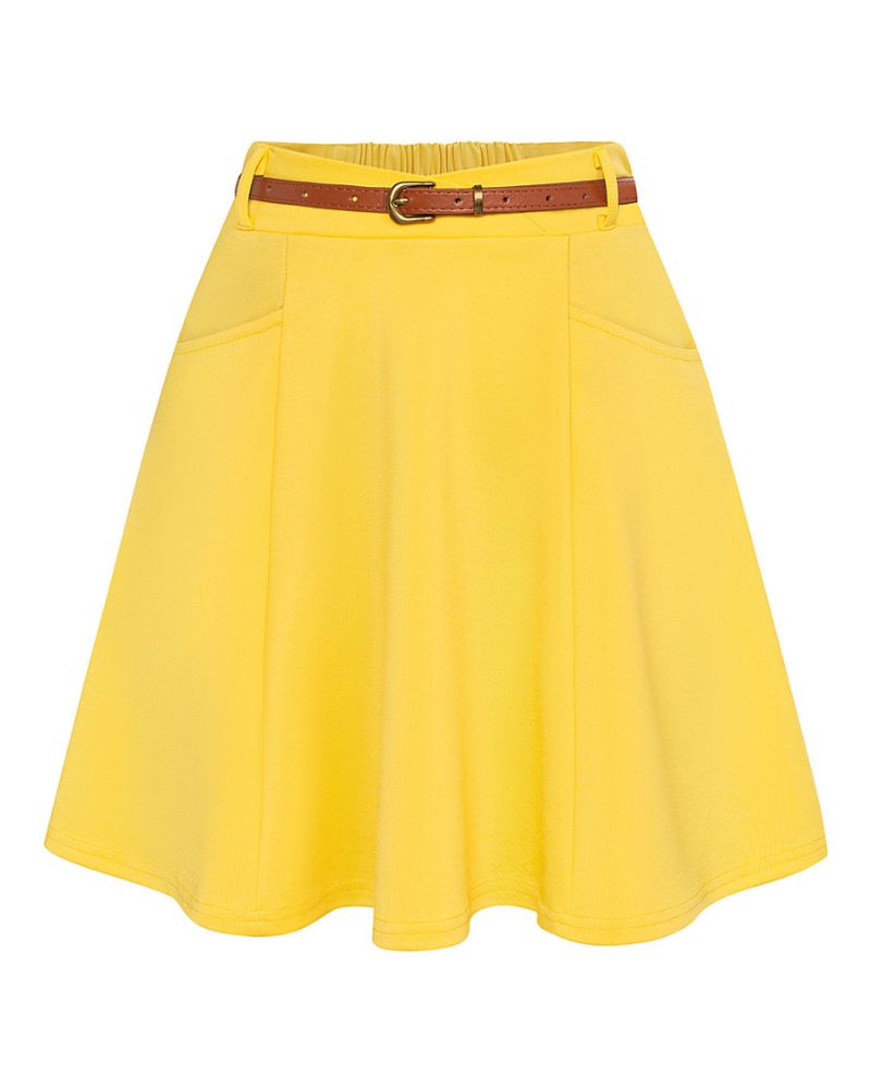 Mini-Skirt with Belt