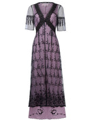 Steampunk Victorian Titanic Maxi Dress Tea Party Gown Antique Dress - Belle Poque Offcial