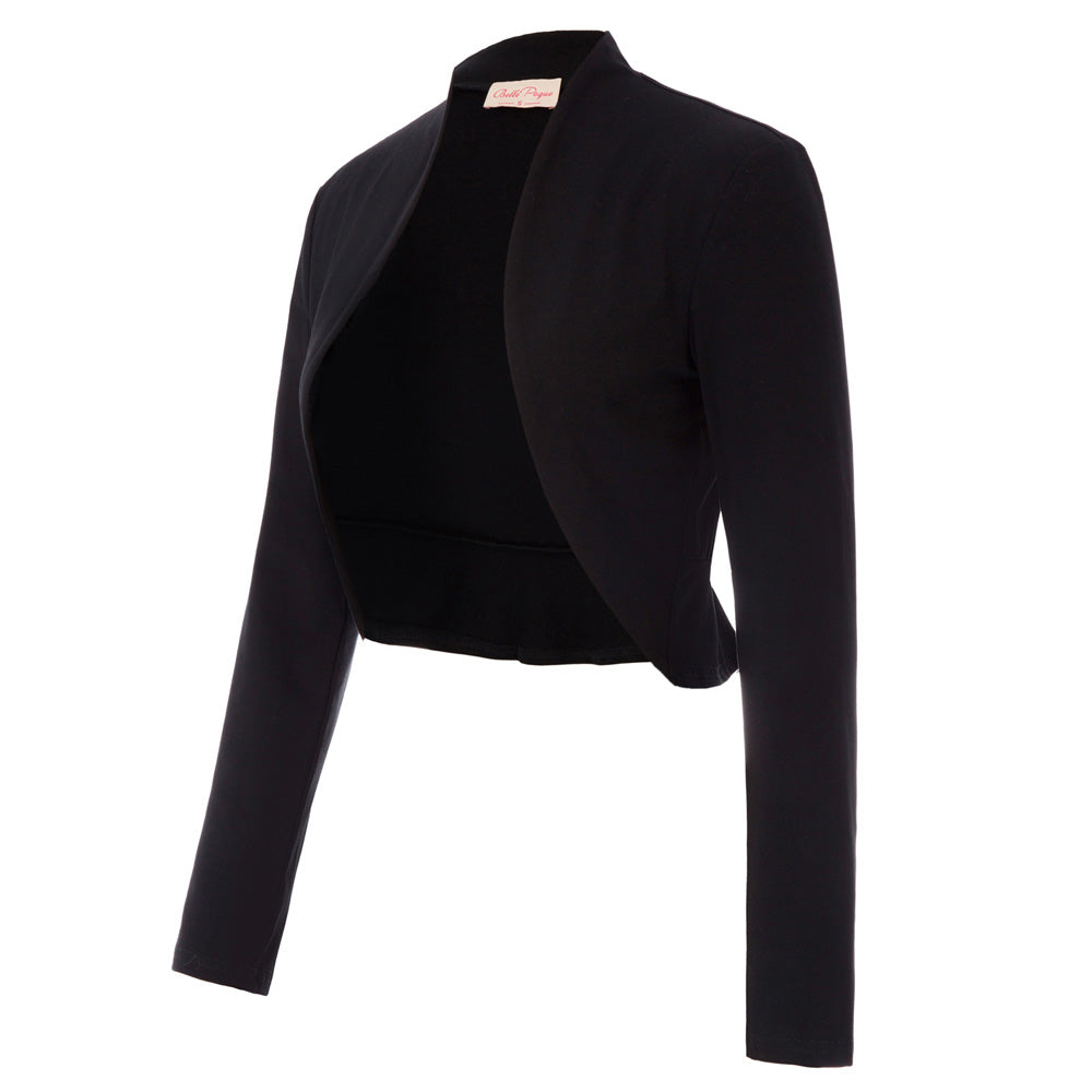 Iqyu Bolero Jacke Chiffon Schwarz Bolerojacke Bolero Festlich
